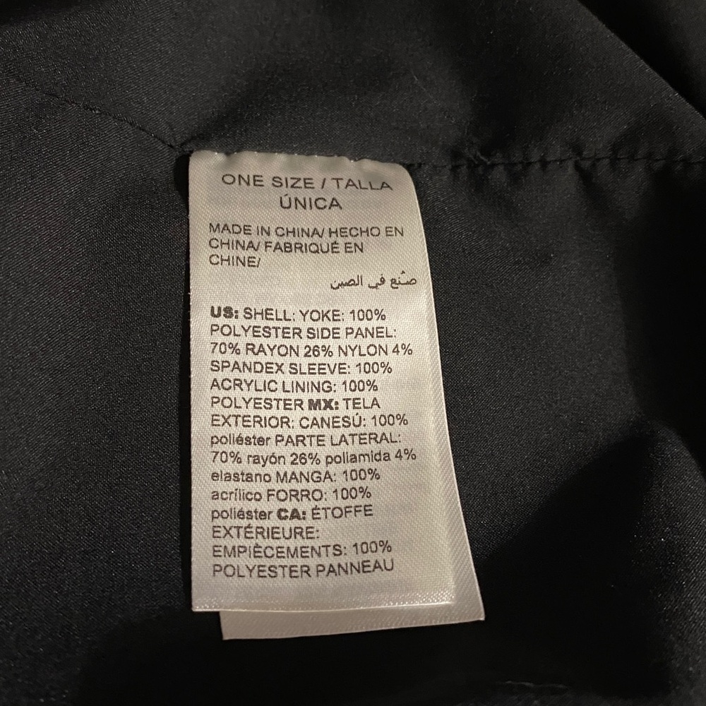 Chico’s Houndstooth Blazer, Jacket, Shacket, Coat, Plaid, Sz M, 8/10, Chico’s 1 - Picture 9 of 13